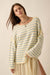 Stripe Hype Oversized Striped Sweater