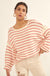 Stripe Hype Oversized Striped Sweater
