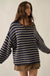Stripe Hype Oversized Striped Sweater