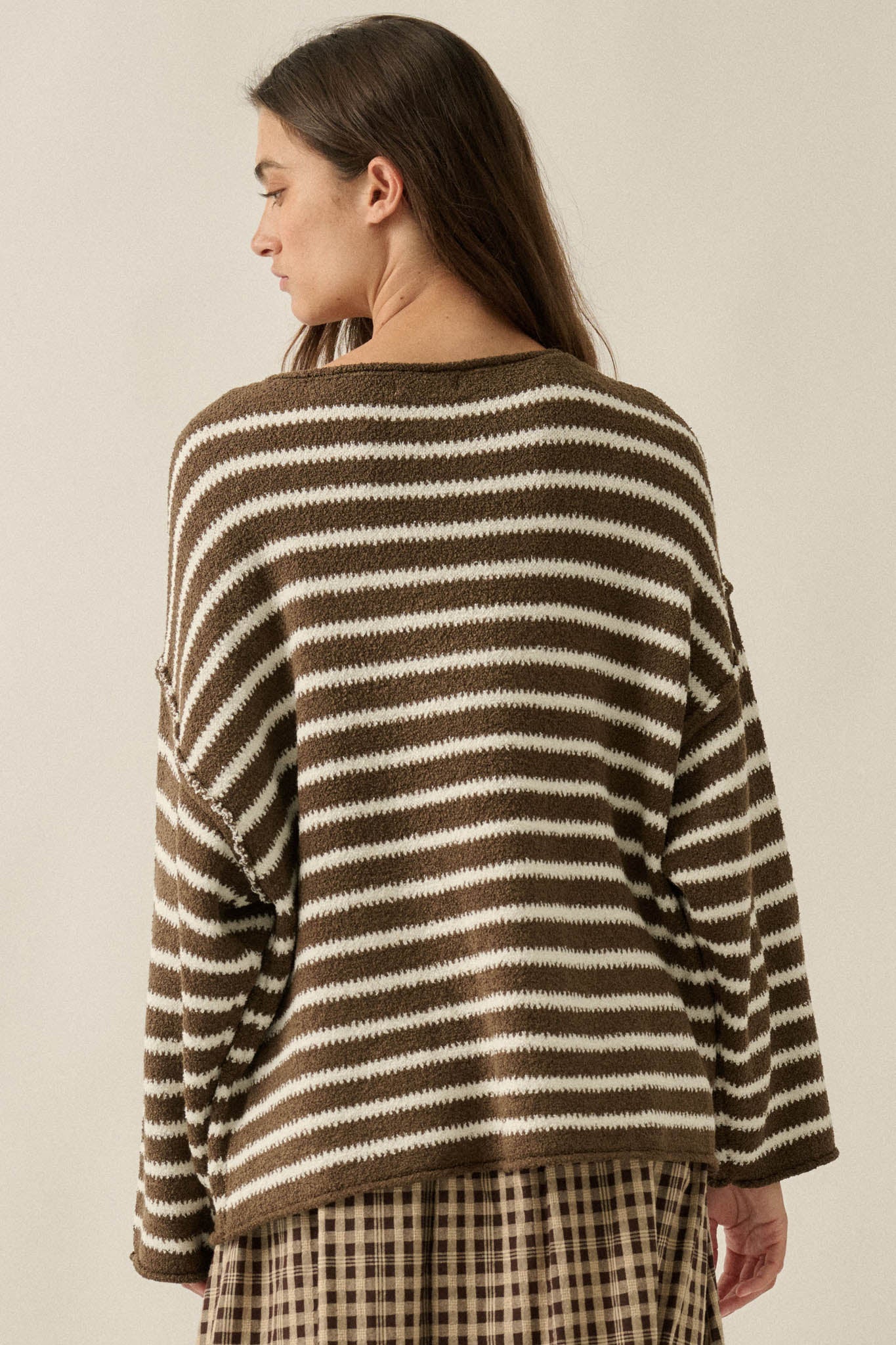 Stripe Hype Oversized Striped Sweater