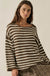 Stripe Hype Oversized Striped Sweater