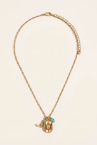 Saddlerock Cowboy Hat and Boot Charm Necklace - ShopPromesa