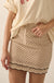 Crochet Away Pointelle Crochet-Knit Mini Skirt - ShopPromesa