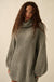 Cozy Up Chunky Knit Oversize Cowl-Neck Sweater