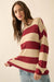 Stripe Zone Striped Slub-Knit Sweater - ShopPromesa