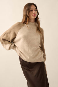 Find Your Truth Colorblock Mock-Neck Sweater - ShopPromesa