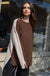 Split Decision Colorblock Knit High-Low Sweater