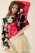 Lessons in Love Colorblock Floral Sweater - ShopPromesa