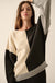 Color Scheme Colorblock Knit Boatneck Sweater - ShopPromesa