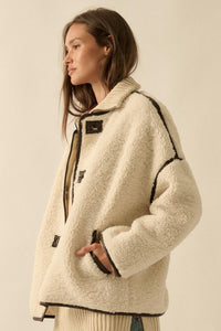 Tibetan Trail Sherpa Fleece Toggle Jacket - ShopPromesa