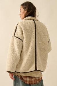 Tibetan Trail Sherpa Fleece Toggle Jacket - ShopPromesa