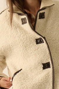 Tibetan Trail Sherpa Fleece Toggle Jacket - ShopPromesa