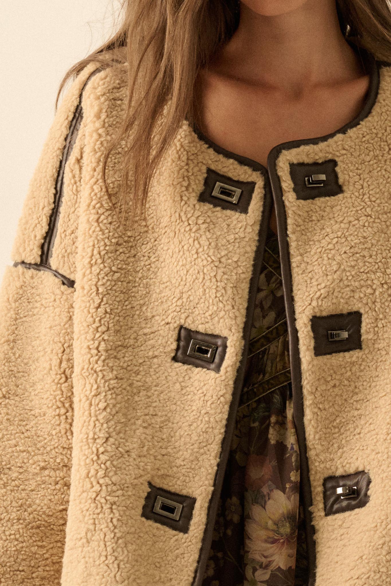 Tibetan Trail Sherpa Fleece Toggle Jacket - ShopPromesa