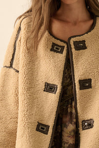 Tibetan Trail Sherpa Fleece Toggle Jacket - ShopPromesa