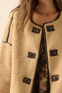 Tibetan Trail Sherpa Fleece Toggle Jacket - ShopPromesa