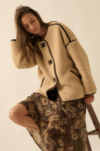 Tibetan Trail Sherpa Fleece Toggle Jacket - ShopPromesa