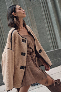 Tibetan Trail Sherpa Fleece Toggle Jacket - ShopPromesa