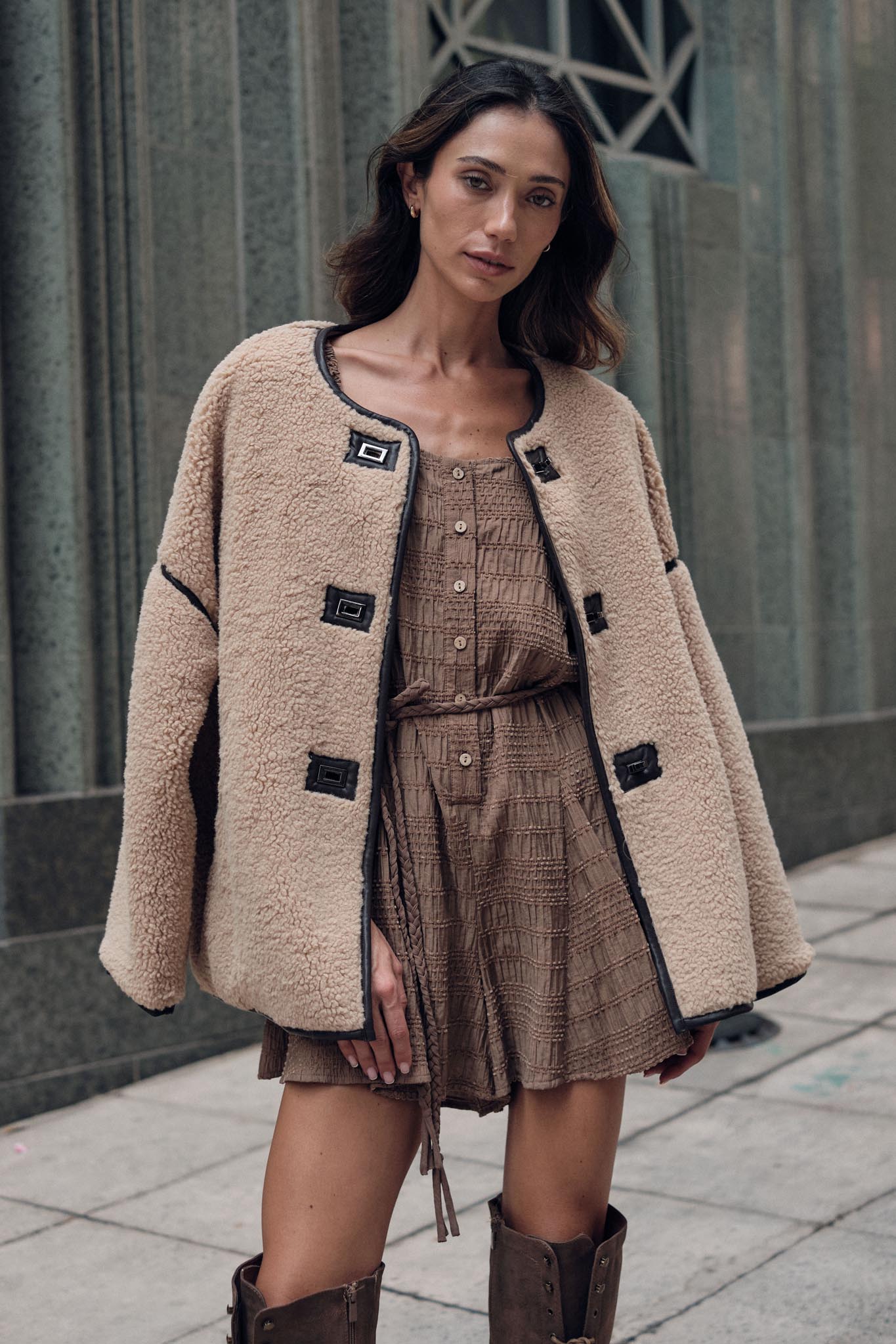 Tibetan Trail Sherpa Fleece Toggle Jacket - ShopPromesa