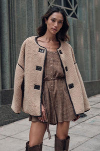 Tibetan Trail Sherpa Fleece Toggle Jacket - ShopPromesa