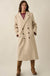 Long Goodbye Double-Breasted Felt Overcoat - ShopPromesa