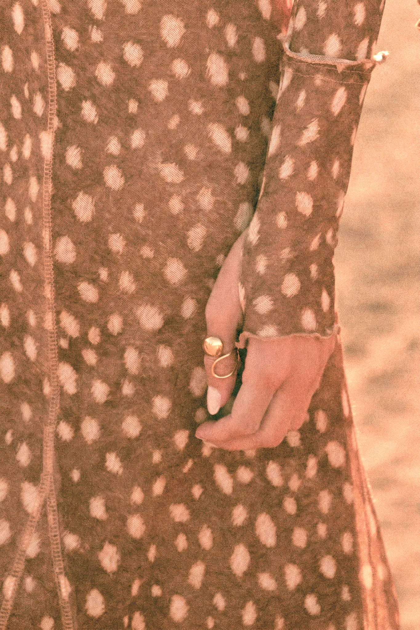 Ardmore Gold Chunky Dome Wrap Ring - ShopPromesa