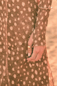 Ardmore Gold Chunky Dome Wrap Ring - ShopPromesa