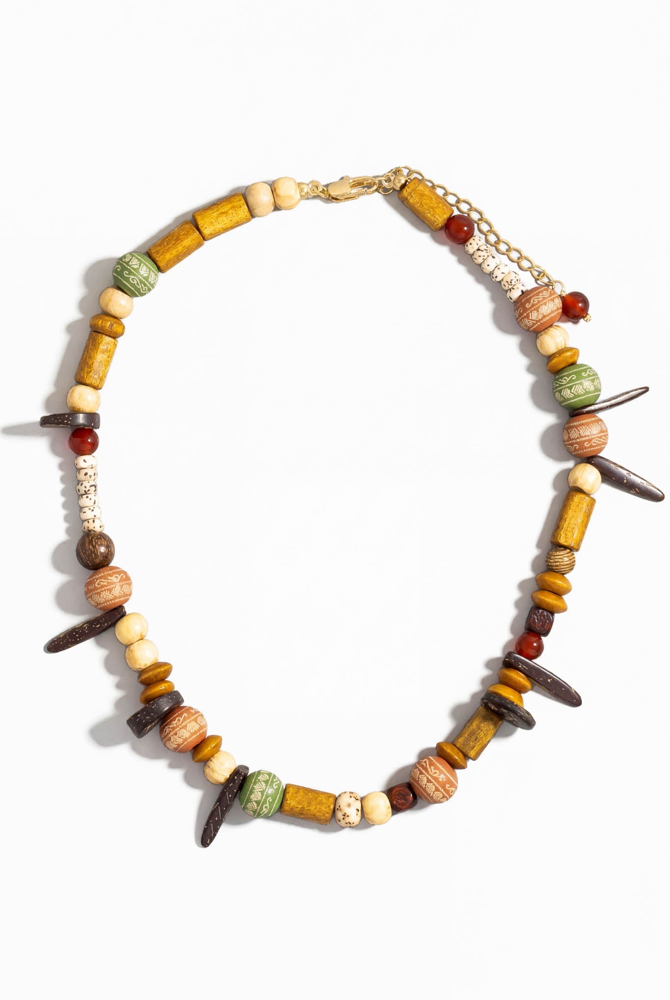 Ojai Multicolor Boho Beaded Necklace - ShopPromesa