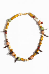 Ojai Multicolor Boho Beaded Necklace - ShopPromesa
