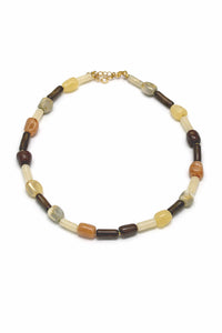 Hyperion Marble Resin Beaded Necklace - ShopPromesa
