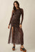 Hidden Jewel Floral Mesh Drop-Waist Maxi Dress - ShopPromesa