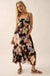 Grow for It Textured Floral Tie-Front Midi Dress - ShopPromesa