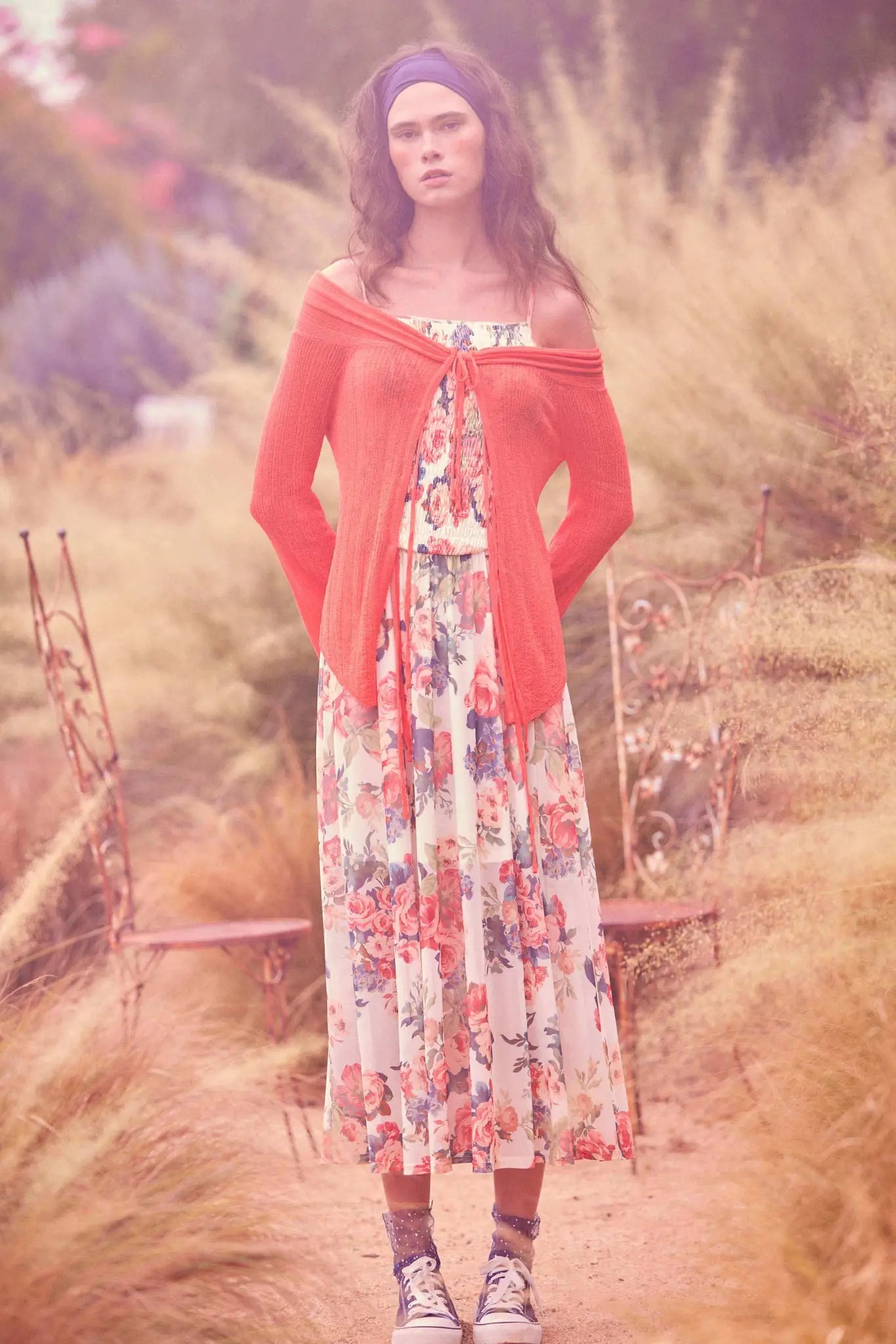 Bloom to Life Floral Mesh Smocked Maxi Dress - ShopPromesa