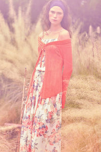 Bloom to Life Floral Mesh Smocked Maxi Dress - ShopPromesa