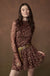 Magical Garden Floral Mesh Long-Sleeve Mini Dress - ShopPromesa