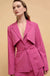 Push the Envelope Layered Belted Blazer