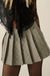Office Gossip Plaid Pleated Pocket Mini Skort - ShopPromesa