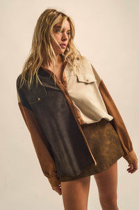 Smooth Moves Vegan Suede A-Line Mini Skort - ShopPromesa