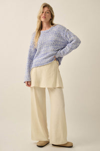 Stand By Me Wide-Leg Layered Skirt Pants - ShopPromesa