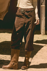 On the Move Corduroy Snap-Hem Barrel Pants - ShopPromesa