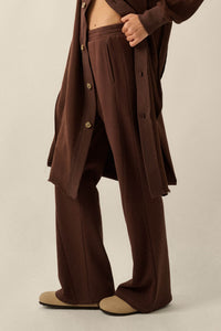 Off Duty French Terry Flare Pocket Pants - ShopPromesa