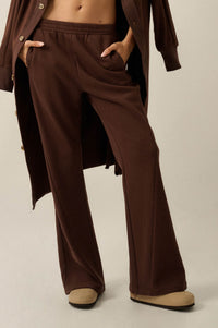 Off Duty French Terry Flare Pocket Pants - ShopPromesa
