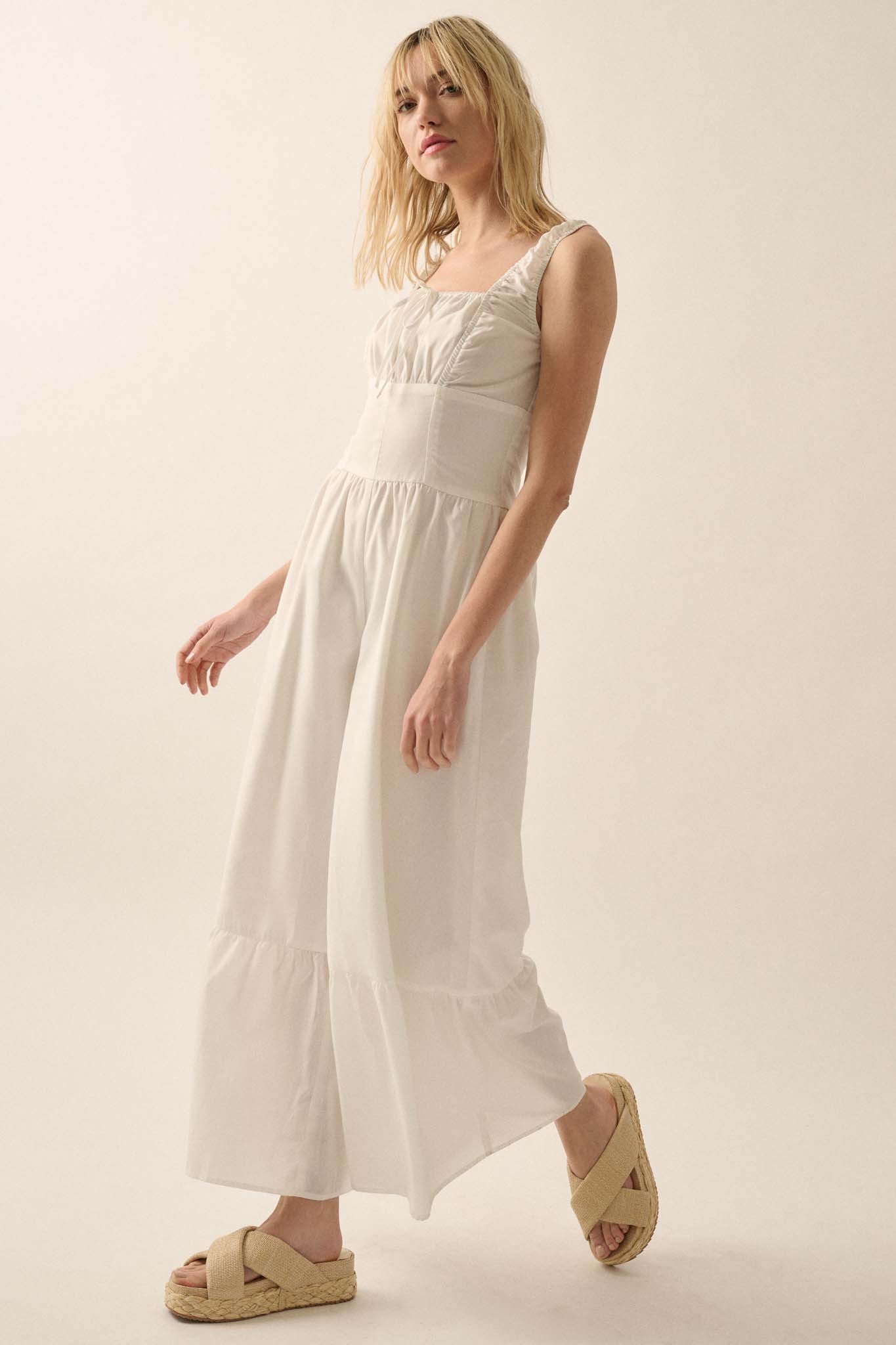 Pretty Picnic Wide-Leg Sleeveless Jumpsuit - ShopPromesa