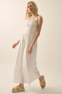 Pretty Picnic Wide-Leg Sleeveless Jumpsuit - ShopPromesa