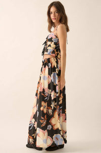 Ready to Grow Textured Floral-Print Maxi Skirt - ShopPromesa