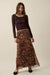 Blooming Mystique Floral Mesh Godet Maxi Skirt - ShopPromesa