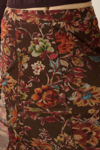 Blooming Mystique Floral Mesh Godet Maxi Skirt - ShopPromesa