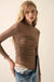 Sheer and There Layered Mesh Mock-Neck Bodysuit - ShopPromesa