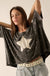 Star Quality Oversized Vintage-Wash Graphic Tee - ShopPromesa