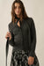 Edge of Forever Pinstripe Button-Up Top and Scarf - ShopPromesa