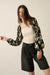 Sweet Embrace Floral Satin Balloon-Sleeve Bodysuit - ShopPromesa